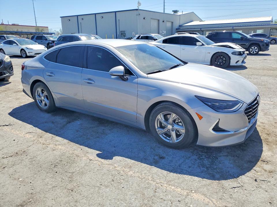 2023 Hyundai Sonata VIN KMHL24JA5PA334174 COPART salvage auction — SIDE, Nv - Salvage Title, sold $5,800 on 2026-07-16 (photo 4)