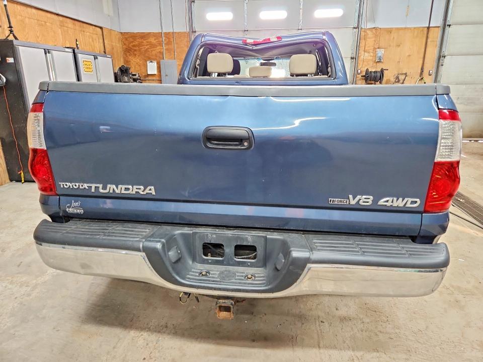 2006 Toyota Tundra VIN 5TBDT44106S540708 COPART salvage auction — FRONT END, Mi - Certificate Of Title, sold $3,150 on 2026-07-15 (photo 6)