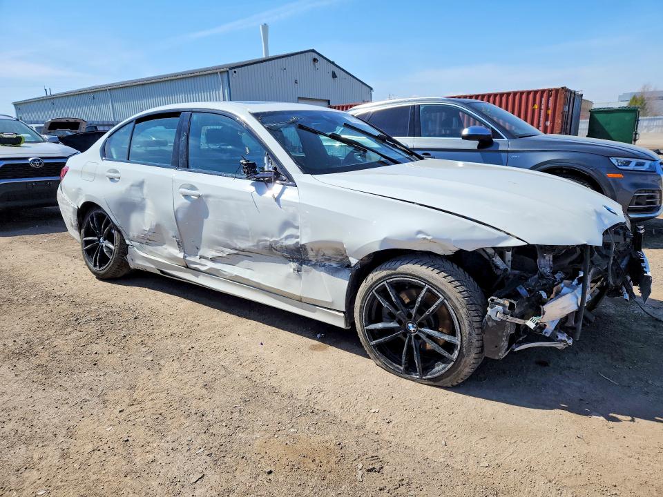 2021 BMW 3 series VIN 3MW5R7J01M8B55278 COPART salvage auction — FRONT END, ON - PERMIT SALVAGE, sold $8,400 on 2026-07-30 (photo 4)