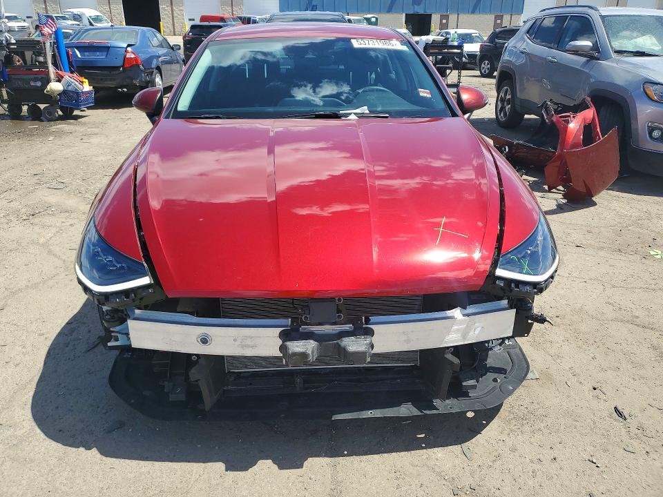 2023 Hyundai VIN KMHL64JAXPA302180 COPART salvage auction — FRONT END, Mi - Scrap Certificate Of Title, sold $2,800 on 2026-07-10 (photo 5)