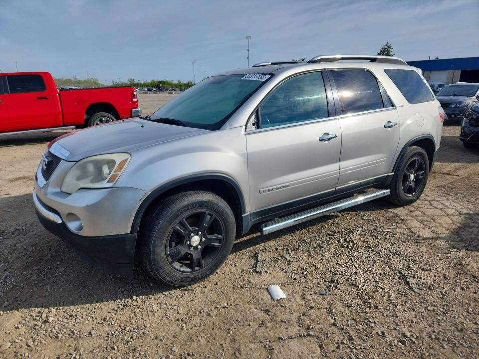 2008 Gmc Acadia VIN 1GKEV33778J172019 COPART salvage auction — REAR END, Mi - Dealer Only Clean Title (P), sold $725 on 2026-07-09 (photo 1)