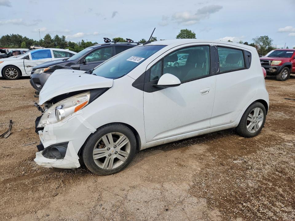 2014 Chevrolet Spark VIN KL8CB6S91EC559917 COPART salvage auction — FRONT END, Il - Salvage Certificate, sold $400 on 2026-07-07 (photo 1)