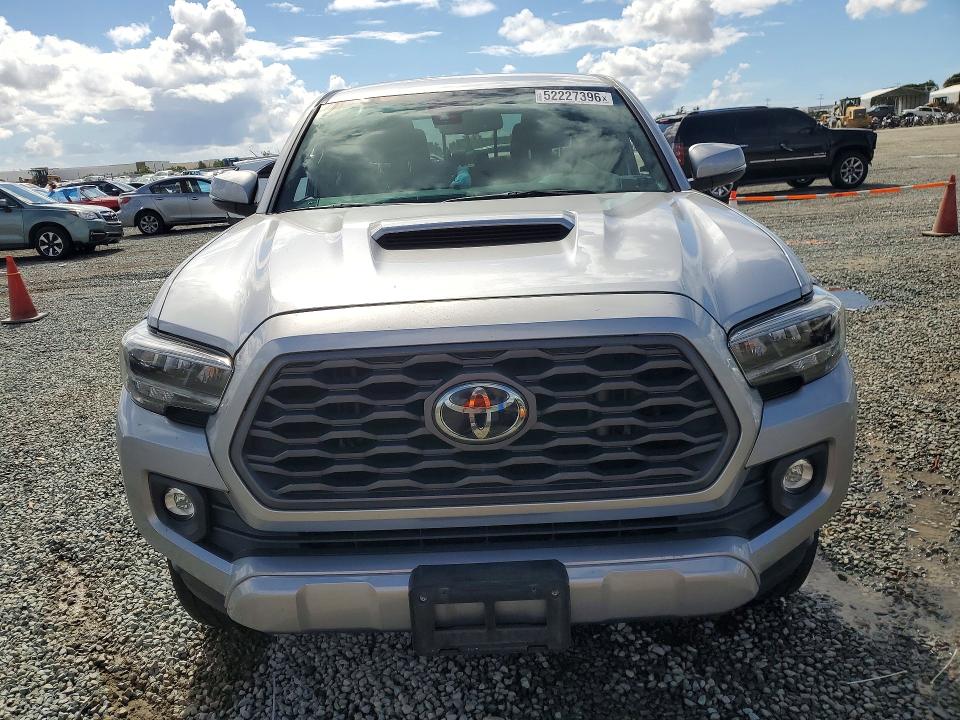 2021 Toyota Tacoma VIN 5TFAZ5CN5MX114149 COPART salvage auction — REAR END, Ca - Salvage Certificate, sold $125 on 2026-07-24 (photo 5)