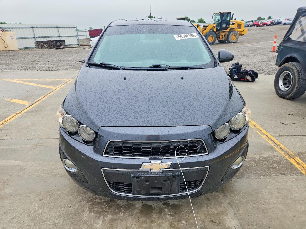 2012 Chevrolet Sonic VIN 1G1JC5SH1C4174161 COPART salvage auction — Side, KY - CERT OF TITLE-SALVAGE, sold $600 on 2026-07-09 (photo 5)