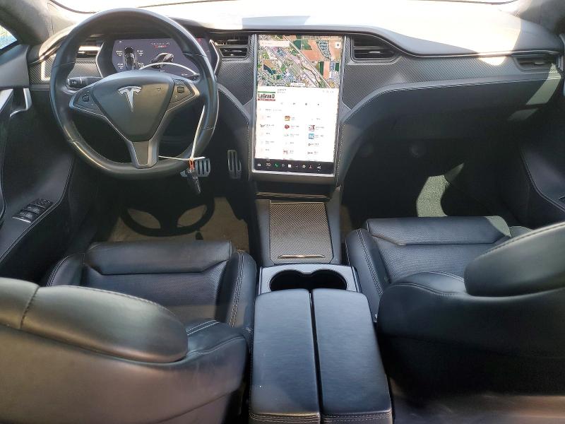2018 Tesla Model s VIN 5YJSA1E42JF296598 COPART salvage auction — FRONT END, Id - Salvage Certificate Of Title, sold $12,100 on 2026-07-30 (photo 8)