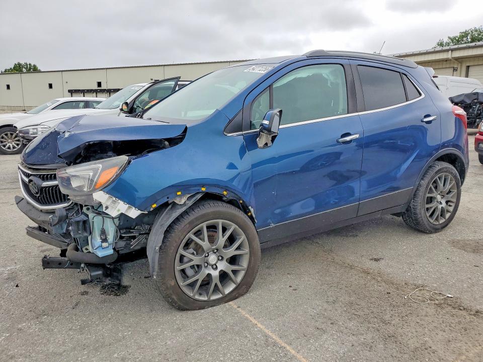 2019 Buick Encore VIN KL4CJ2SB8KB778441 COPART salvage auction — FRONT END, Ky - Cert Of Title-Salvage, sold $1,000 on 2026-07-27 (photo 1)
