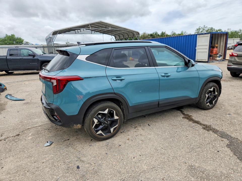 2025 Kia Seltos VIN KNDER2AA0S7677591 COPART salvage auction — FRONT END, Fl - Cert Of Title Slvg Rebuildable, sold $7,300 on 2026-07-06 (photo 3)