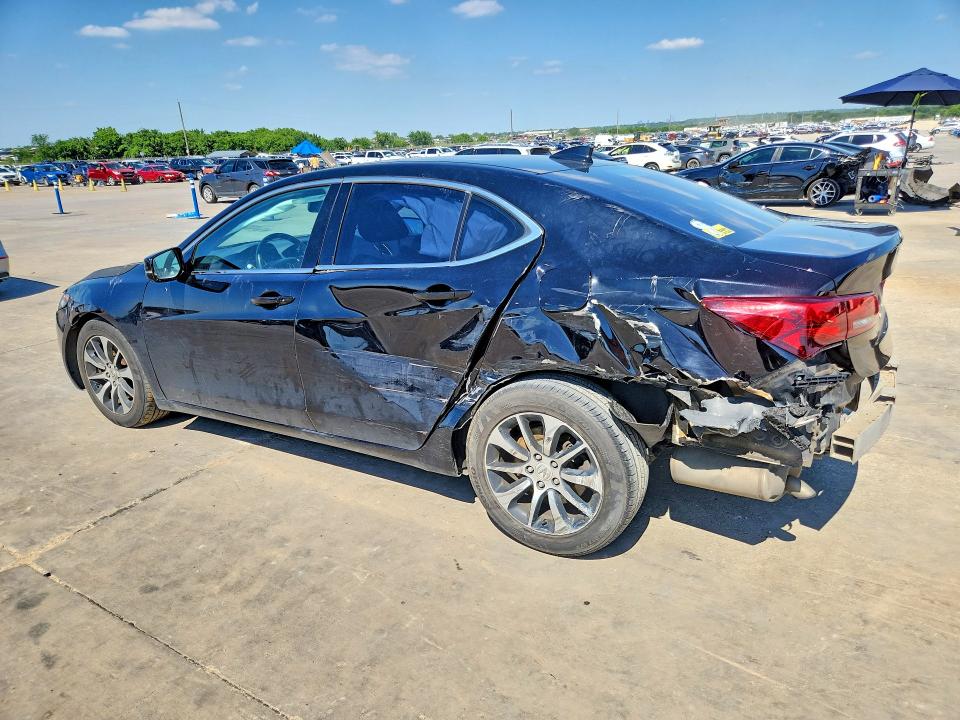 2015 Acura Tlx VIN 19UUB1F35FA027878 COPART salvage auction — REAR END, Tx - Salvage Vehicle Title, sold $1,150 on 2026-07-02 (photo 2)
