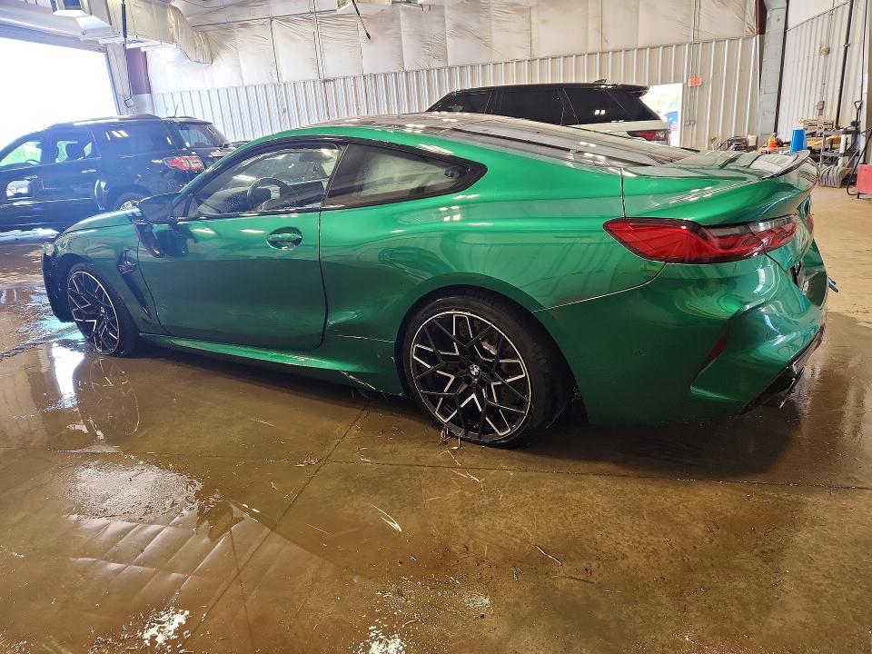 2024 BMW M8 VIN WBSAE0C07RCP11135 COPART salvage auction — FRONT END, IL - SALVAGE CERTIFICATE, sold $45,250 on 2026-07-27 (photo 2)