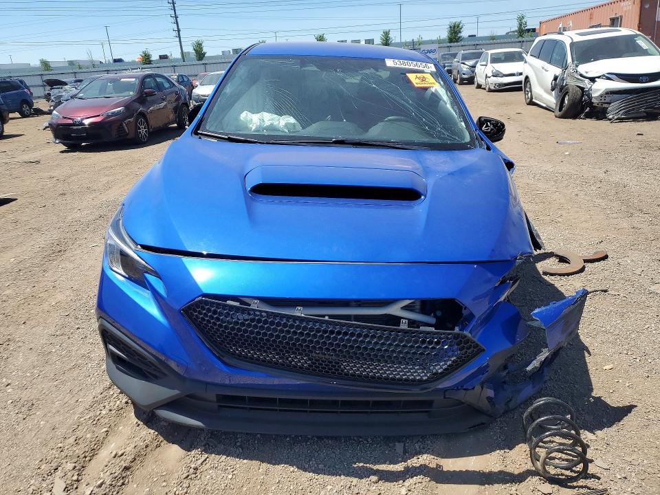 2025 Subaru Wrx VIN JF1VBAH64S8800454 COPART salvage auction — FRONT END, Il - Salvage Certificate, sold $5,300 on 2026-07-21 (photo 5)