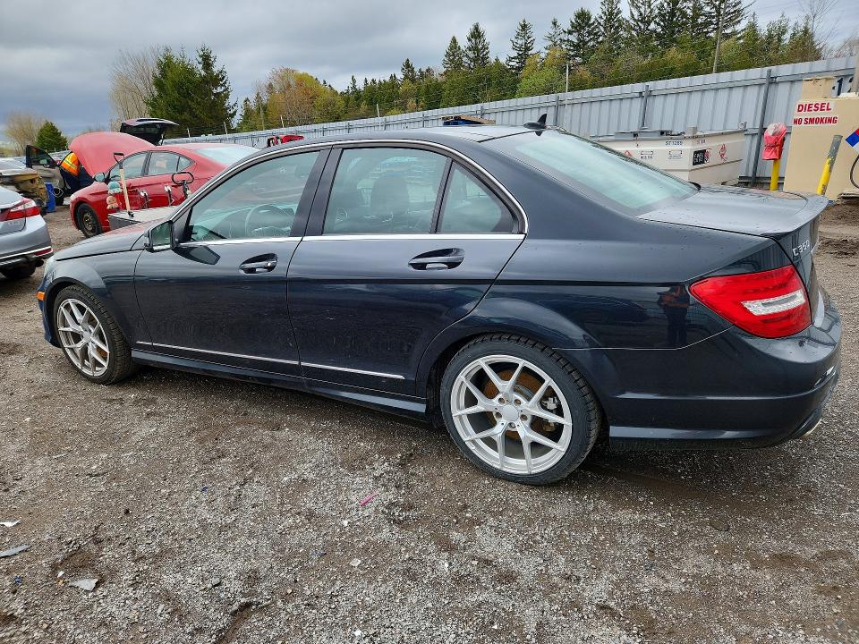2013 Mercedes-benz VIN WDDGF8JB3DA795692 COPART salvage auction — FRONT END, On - Permit No Brand - Unfit, sold $2,650 on 2026-07-02 (photo 2)