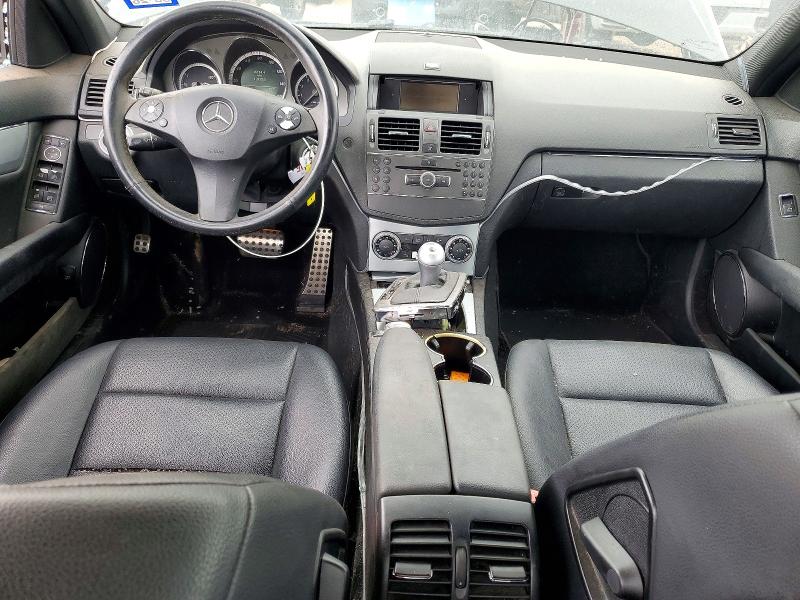 2010 Mercedes-benz C-klasse VIN WDDGF5EB9AR130365 COPART salvage auction — VANDALISM, Tx - Salvage Vehicle Title, sold $325 on 2026-08-04 (photo 8)