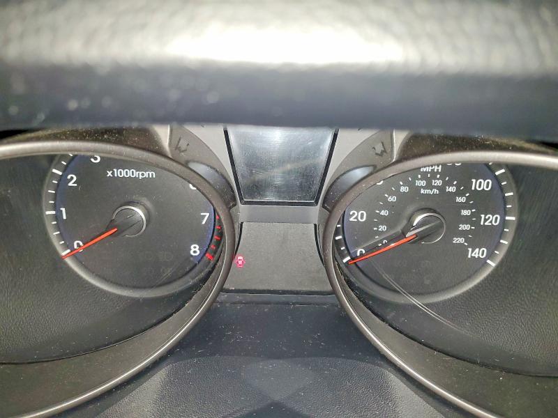 2012 Hyundai VIN KM8JUCAC7CU353007 COPART salvage auction — VANDALISM, Ak - Bill Of Sale- Salvage, sold $25 on 2026-07-28 (photo 9)