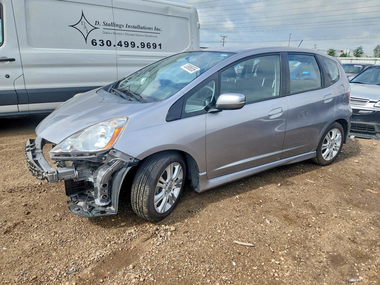 2009 Honda Fit VIN JHMGE88429S012091 COPART salvage auction — All Over, IL - SALVAGE CERTIFICATE, sold $875 on 2026-06-30 (photo 1)