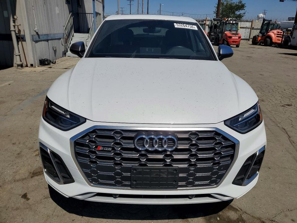 2022 Audi Sq5 VIN WA114AFY2N2042218 COPART salvage auction — REAR END, Ca - Salvage Certificate, sold $12,800 on 2026-07-02 (photo 5)