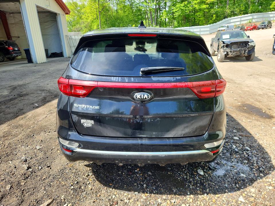 2020 Kia Sportage VIN KNDPM3ACXL7713819 COPART salvage auction — ROLLOVER, Vt - Cert Of Title-Salvage Vehicle, sold $2,200 on 2026-07-13 (photo 6)