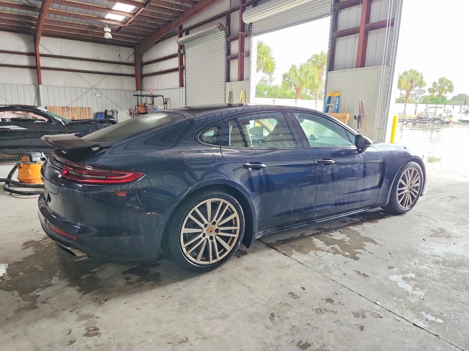 2018 Porsche Panamera VIN WP0AA2A72JL100755 COPART salvage auction — VANDALISM, Fl - Cert Of Title Slvg Rebuildable, sold $13,300 on 2026-07-15 (photo 3)