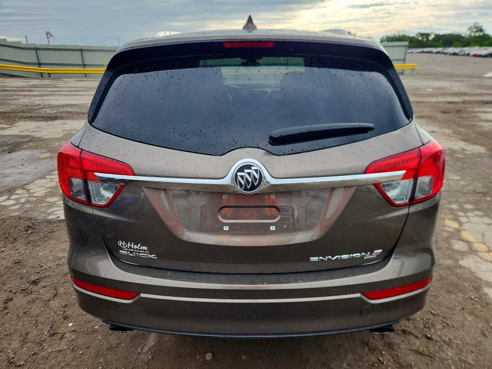 2017 Buick Envision VIN LRBFXESX8HD144895 COPART salvage auction — HAIL, KS - CERT OF TITLE-SALVAGE, sold $3,650 on 2026-07-22 (photo 6)