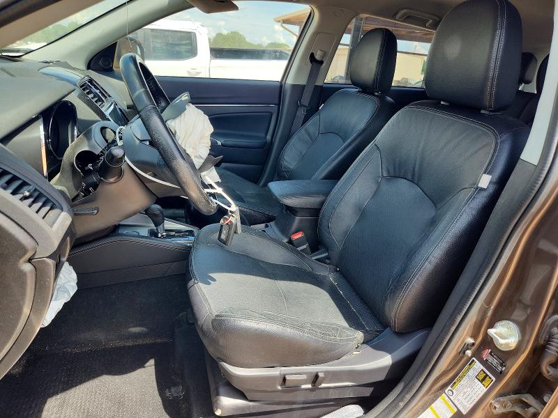 2018 Mitsubishi Outlander VIN JA4AP4AW4JZ011875 COPART salvage auction — FRONT END, AL - CERT OF TITLE-SALVAGE TITLE, sold $2,550 on 2026-07-08 (photo 7)