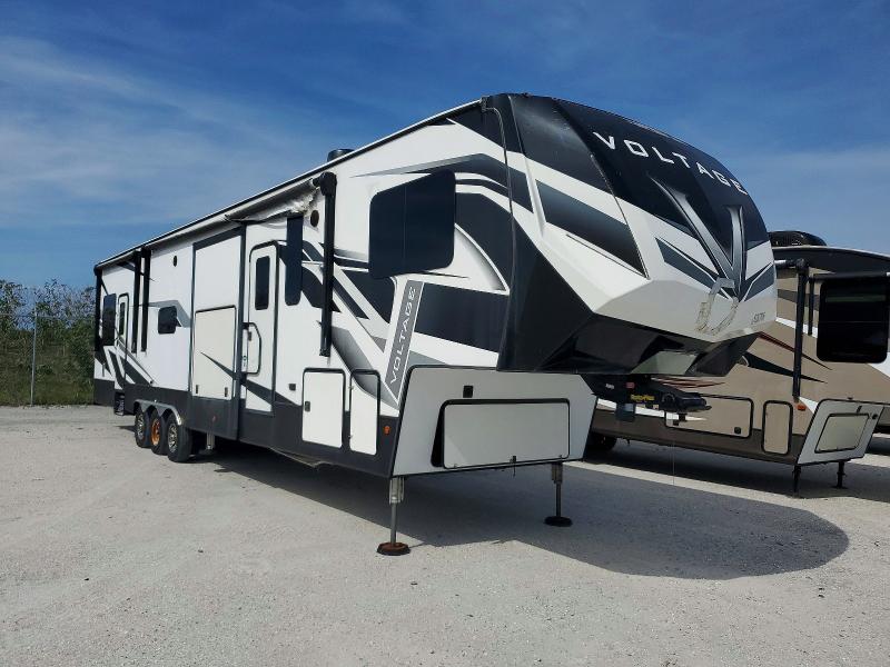 2021 Keystone Voltage VIN 4YDF41435MZ990330 COPART salvage auction — WATER/FLOOD, FL - CERTIFICATE OF DESTRUCTION, sold $10,200 on 2026-07-16 (photo 1)