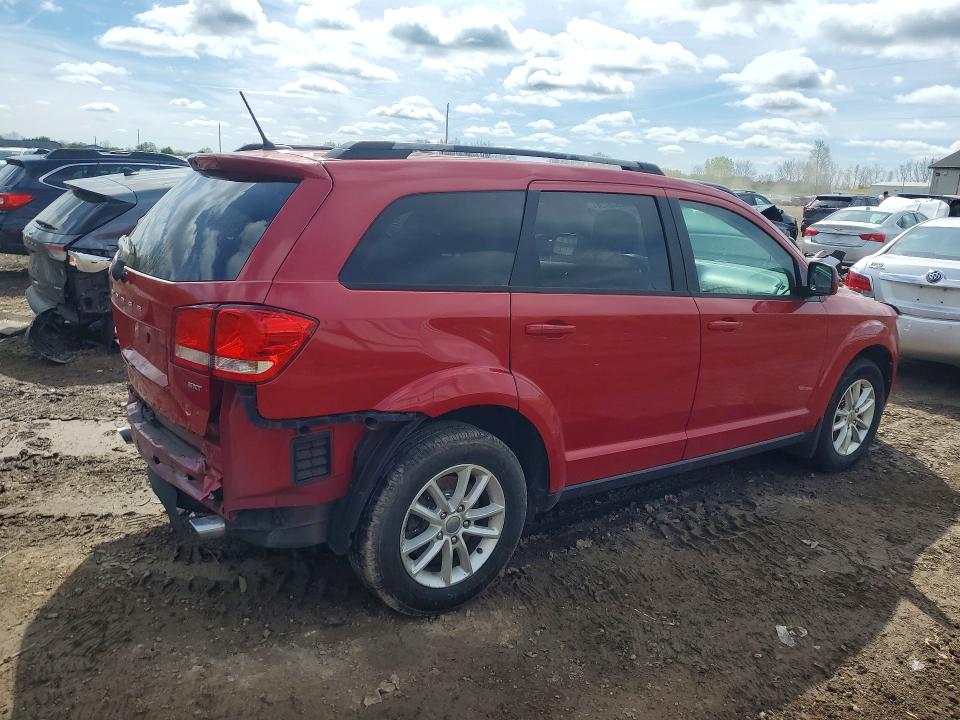 2017 Dodge Journey VIN 3C4PDCBG8HT653575 COPART salvage auction — REAR END, Mi - Certificate Of Title, sold $200 on 2026-07-01 (photo 3)