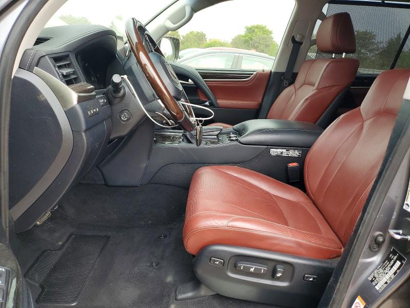 2019 Lexus Lx VIN JTJHY7AXXK4283726 COPART salvage auction — FRONT END, Il - Salvage Certificate, sold $41,000 on 2026-07-28 (photo 7)
