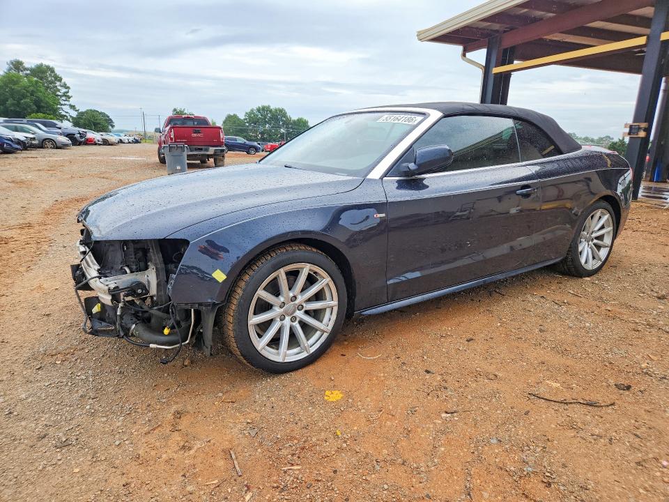 2015 Audi A5 VIN WAUMFAFH4FN009702 COPART salvage auction — FRONT END, AL - CERT OF TITLE-SALVAGE TITLE, sold $1,150 on 2026-07-08 (photo 1)