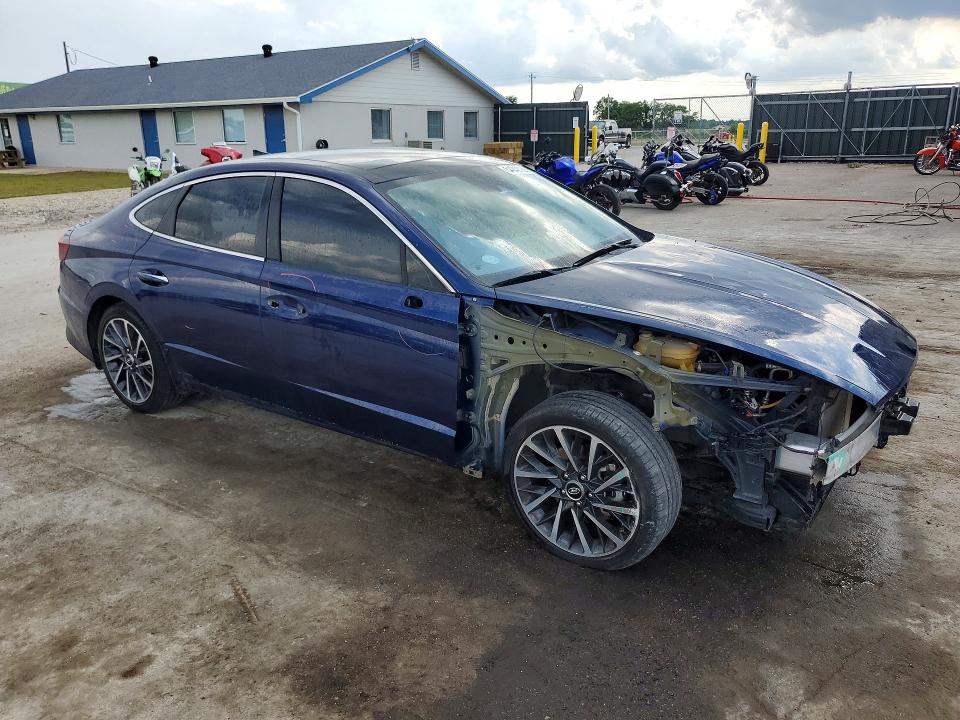 2022 Hyundai VIN 5NPEH4J21NH138517 COPART salvage auction — FRONT END, Salvage Title, sold $4,300 on 2026-07-27 (photo 4)