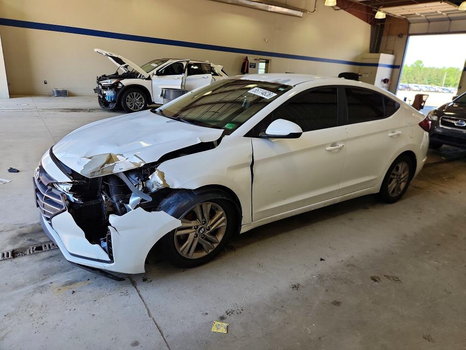 2019 Hyundai Elantra VIN 5NPD84LF2KH446643 COPART salvage auction — FRONT END, Va - Cert Of Title - Salvage, sold $1,900 on 2026-07-02 (photo 1)