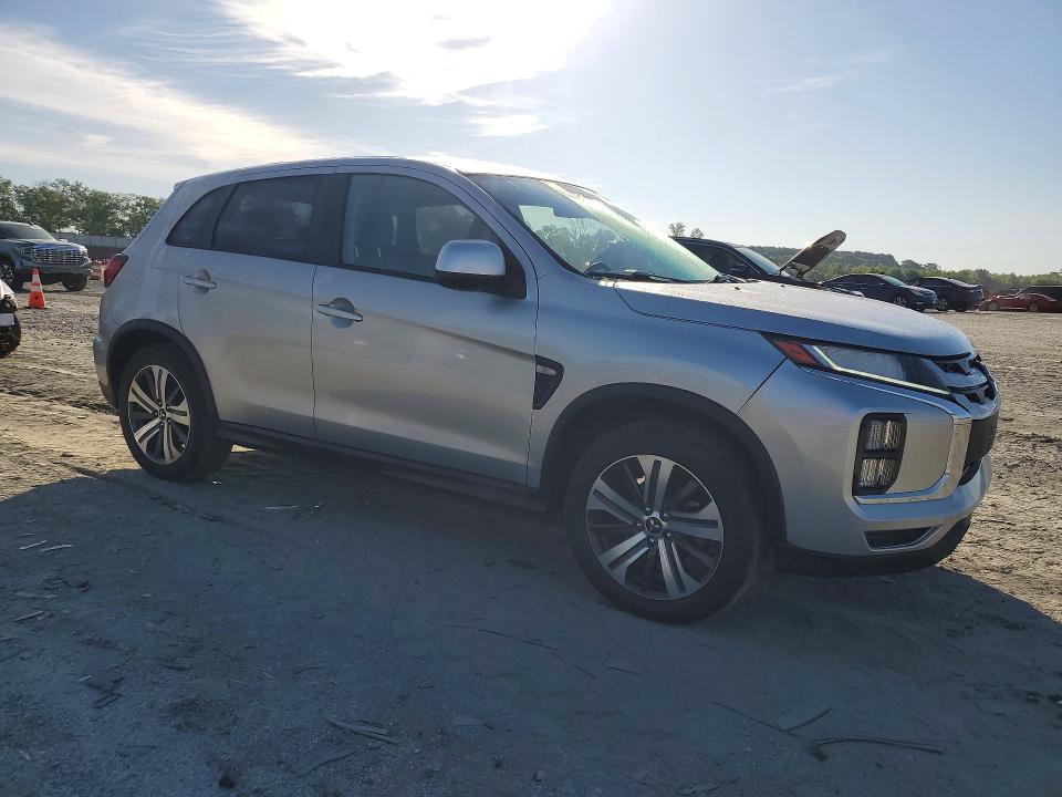 2020 Mitsubishi Outlander VIN JA4AP3AU6LU019565 COPART salvage auction — REAR END, Sc - Certificate Of Title (P), sold $5,900 on 2026-07-06 (photo 4)