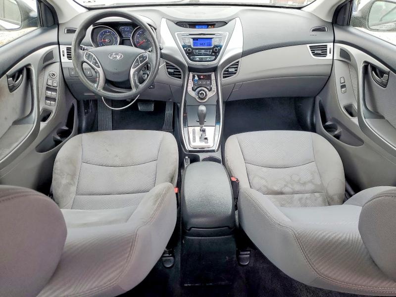 2013 Hyundai Elantra VIN KMHDH4AE6DU827118 COPART salvage auction — FRONT END, Ca - Salvage Certificate, sold $1,350 on 2026-07-10 (photo 8)