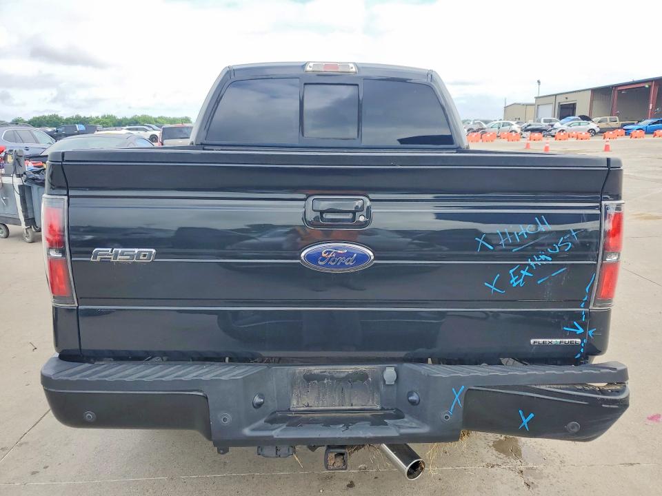 2012 Ford F-150 VIN 1FTFW1CF9CFC70425 COPART salvage auction — FRONT END, Tx - Salvage Vehicle Title, sold $2,950 on 2026-07-09 (photo 6)