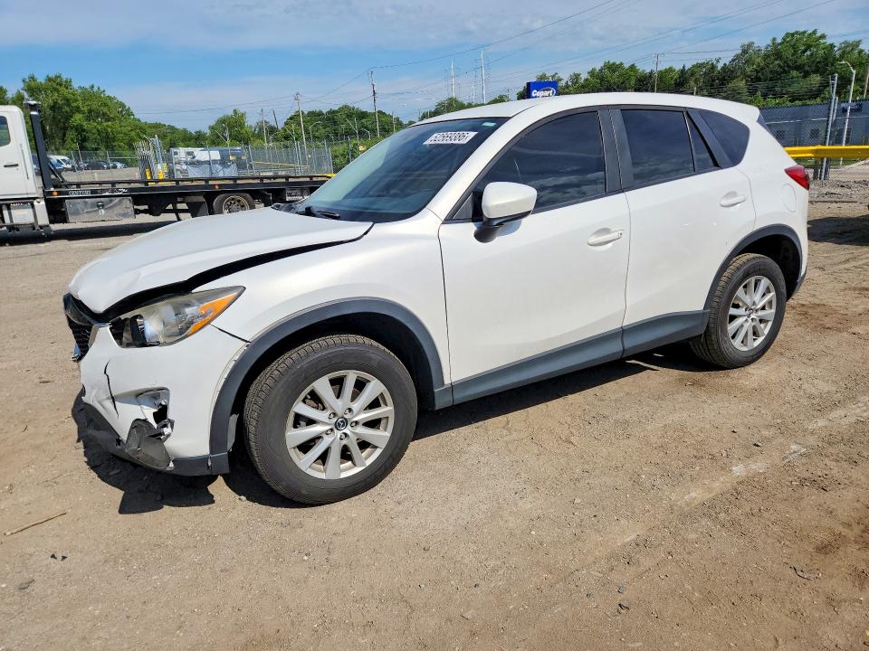 2014 Mazda Cx-5 VIN JM3KE4BE0E0385715 COPART salvage auction — FRONT END, MD - CERT OF SALVAGE > 75% DAMAGE, sold $2,400 on 2026-07-30 (photo 1)