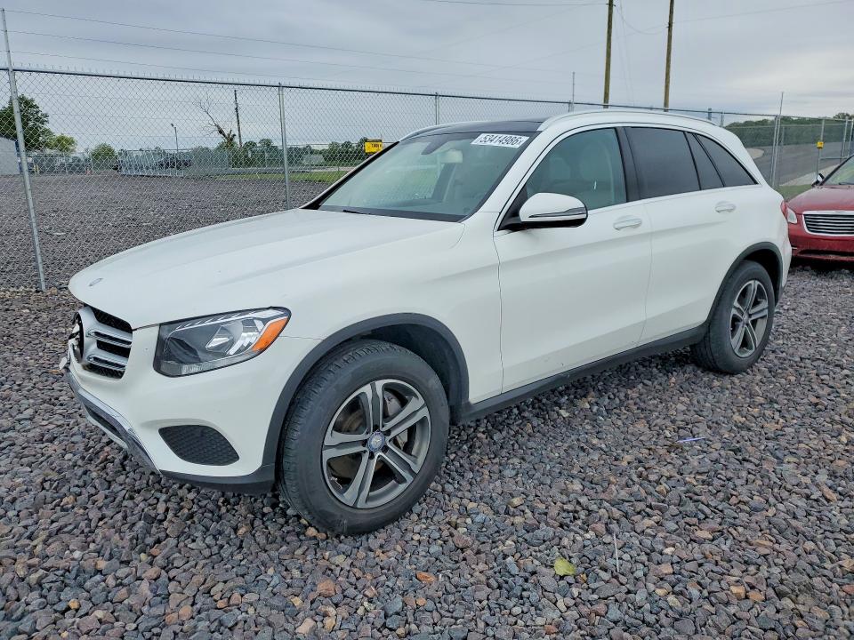 2017 Mercedes-benz Glc VIN WDC0G4KB3HF152889 COPART salvage auction — FRONT END, In - Cert Of Title-Salvage Title, sold $8,100 on 2026-07-07 (photo 1)