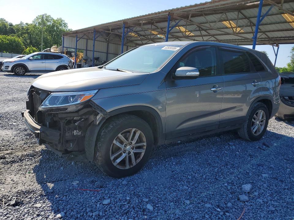 2015 Kia VIN 5XYKT3A6XFG660828 COPART salvage auction — FRONT END, GA - CERT OF TITLE-SALVAGE, sold $1,200 on 2026-07-09 (photo 1)
