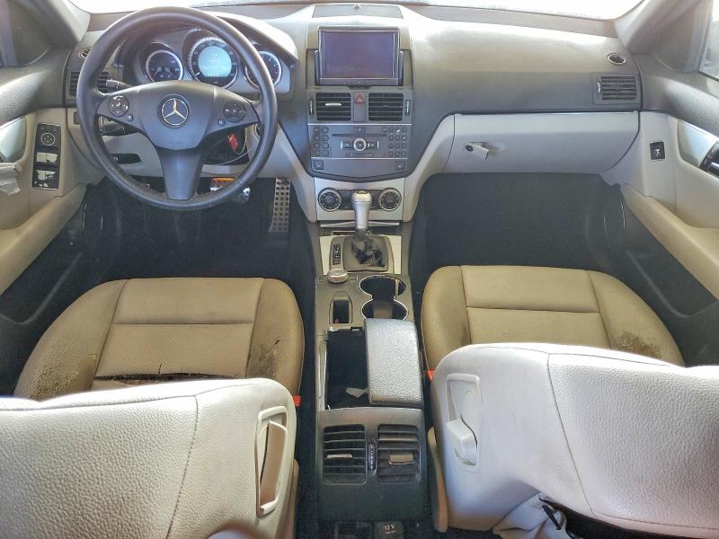 2011 Mercedes-benz C class VIN WDDGF5EB2BR174578 COPART salvage auction — MINOR DENT/SCRATCHES, Mt - Dis/Dlr/Exp Only Clean Title, sold $250 on 2026-07-28 (photo 8)