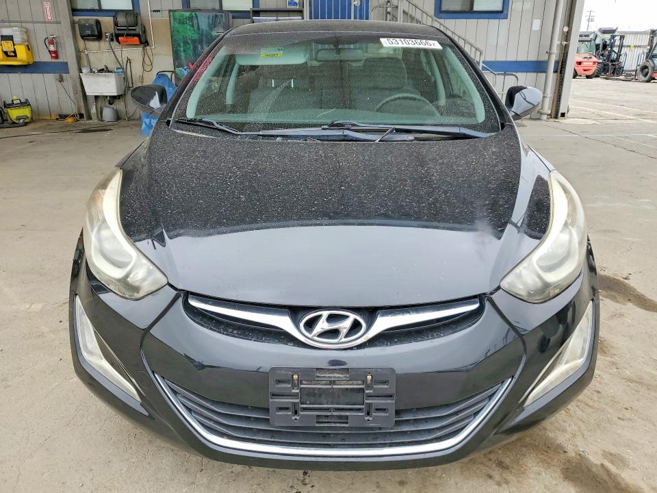 2014 Hyundai VIN KMHDH4AE9EU172468 COPART salvage auction — STRIPPED, Ca - Salvage Certificate, sold $475 on 2026-07-09 (photo 5)