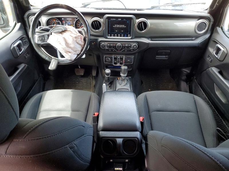 2020 Jeep Wrangler unlimited VIN 1C4HJXEN4LW259136 COPART salvage auction — FRONT END, On - Permit Salvage, sold $11,000 on 2026-07-02 (photo 8)