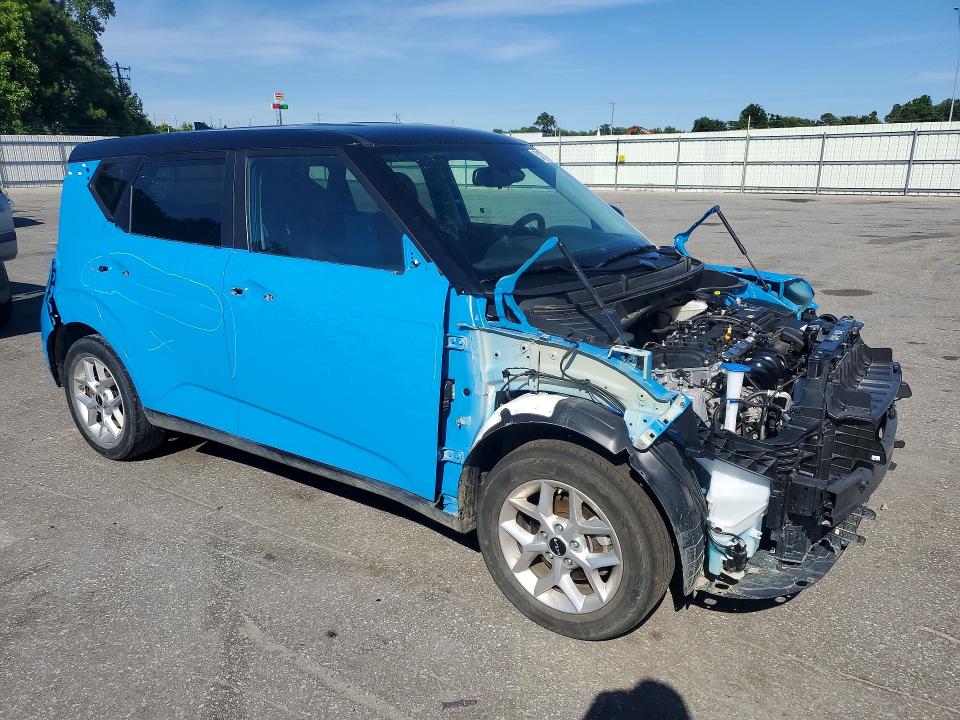 2025 Kia Soul VIN KNDJ23AU7S7263680 COPART salvage auction — FRONT END, Nc - Salvage Certificate Of Title, sold $2,700 on 2026-07-28 (photo 4)