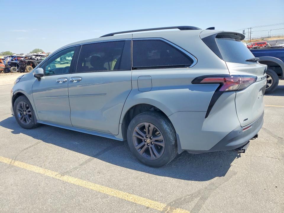 2024 Toyota Sienna VIN 5TDCSKFC9RS118126 COPART salvage auction — UNDERCARRIAGE, Id - Salvage Certificate Of Title, sold $17,700 on 2026-07-02 (photo 2)