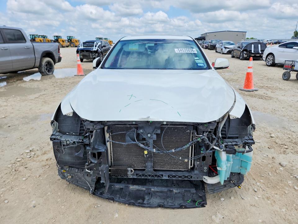 2015 Infiniti VIN JN1BV7AP7FM345576 COPART salvage auction — FRONT END, Tx - Salvage Vehicle Title, sold $1,650 on 2026-07-02 (photo 5)