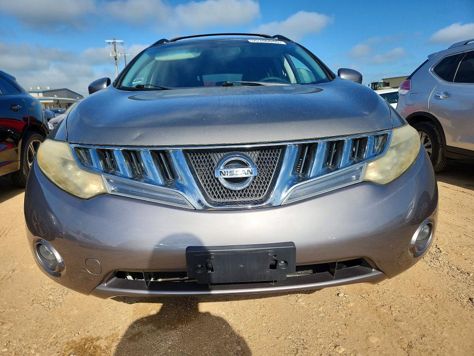 2009 Nissan Murano VIN JN8AZ18U69W001773 COPART salvage auction — MINOR DENT/SCRATCHES, Tx - Certificate Of Title, sold $625 on 2026-07-09 (photo 5)
