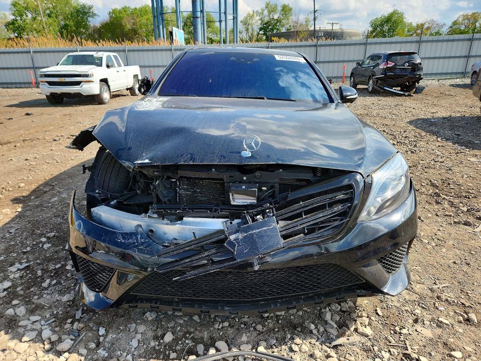 2015 Mercedes-benz S-klasse VIN WDDUG8FB7FA121668 COPART salvage auction — FRONT END, Il - Salvage Certificate, sold $3,900 on 2026-07-24 (photo 5)