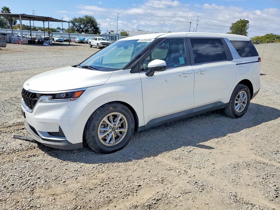 2024 Kia Carnival VIN KNDNB4H32R6382547 COPART salvage auction — FRONT END, Ca - Salvage Certificate, sold $6,700 on 2026-07-24 (photo 1)