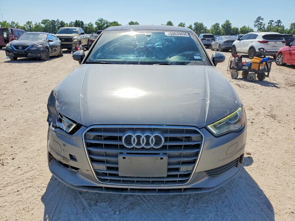 2016 Audi A3 VIN WAUA7GFF5G1057865 COPART salvage auction — FRONT END, Tx - Salvage Vehicle Title, sold $1,750 on 2026-07-31 (photo 5)