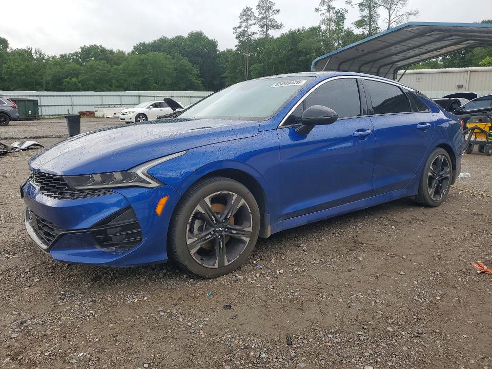 2022 Kia K5 VIN 5XXG64J22NG101955 COPART salvage auction — REAR END, Ga - Cert Of Title-Salvage, sold $1,050 on 2026-07-28 (photo 1)