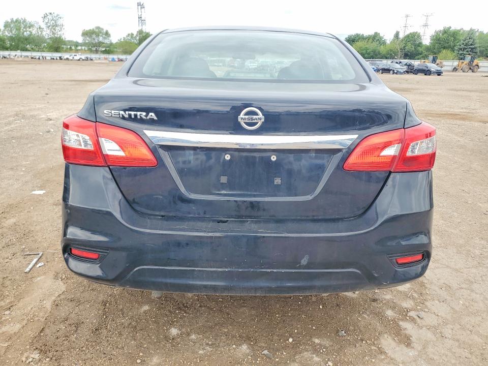 2018 Nissan Sentra VIN 3N1AB7AP6JY210471 COPART salvage auction — FRONT END, Il - Salvage Certificate, sold $950 on 2026-07-09 (photo 6)