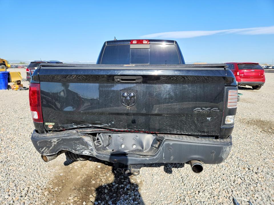 2019 Ram 1500 VIN 1C6RR7GT0KS725716 COPART salvage auction — REAR END, Co - Public - Salvage Title, sold $8,800 on 2026-07-09 (photo 6)
