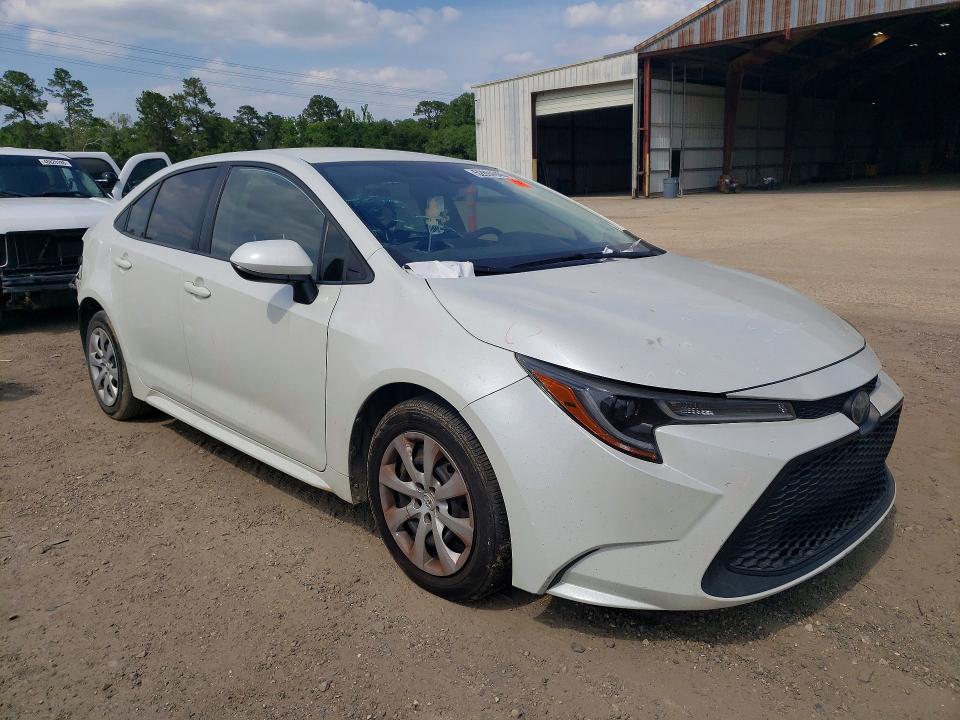 2020 Toyota VIN JTDEPRAE8LJ081859 COPART salvage auction — REAR END, La - Cert Of Title-Salvage, sold $5,300 on 2026-07-17 (photo 4)