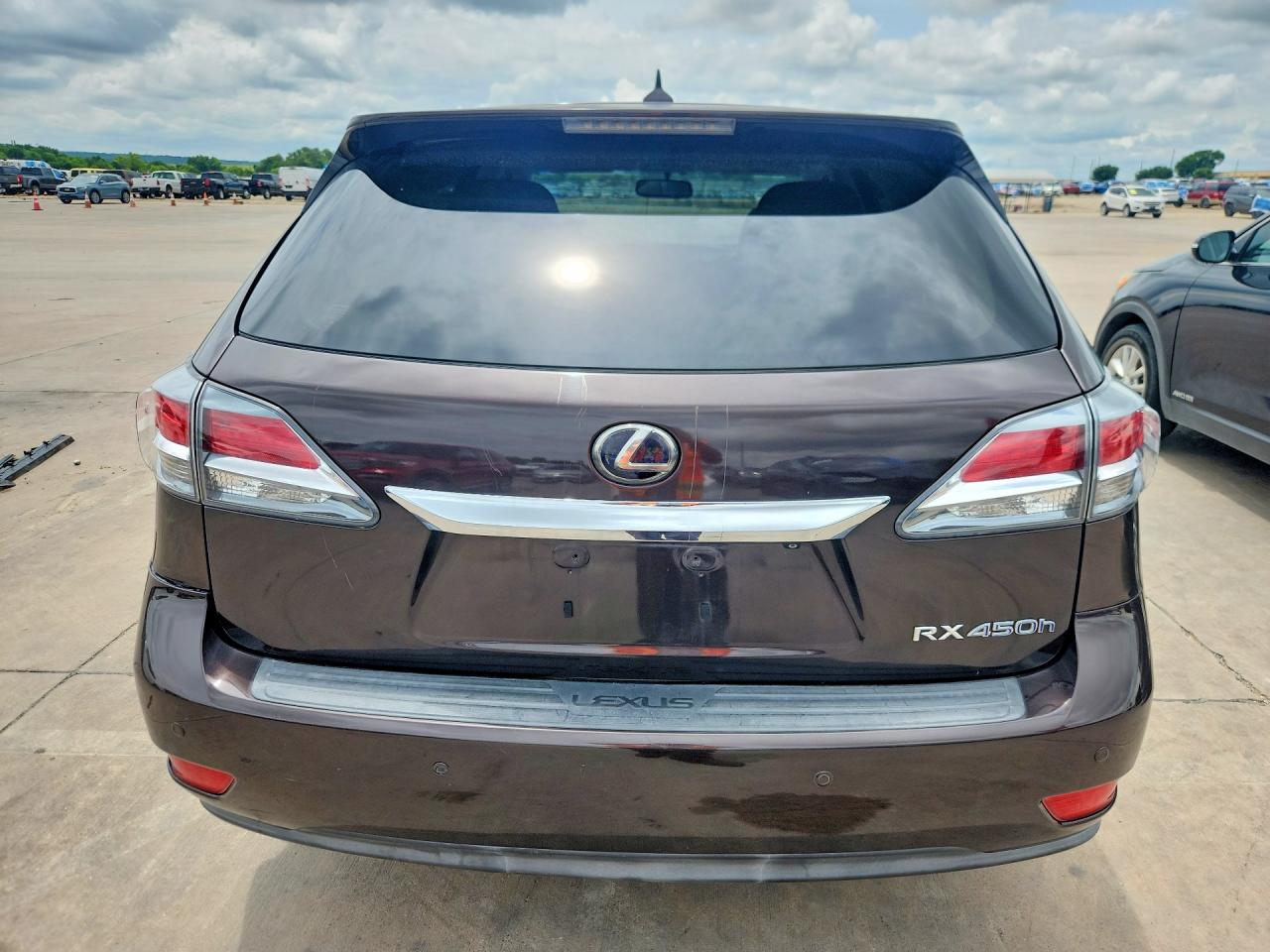 2013 Lexus RX 450h VIN JTJZB1BA5D2006588 COPART salvage auction — Hail, TX - CERTIFICATE OF TITLE, sold $3,400 on 2026-07-02 (photo 6)